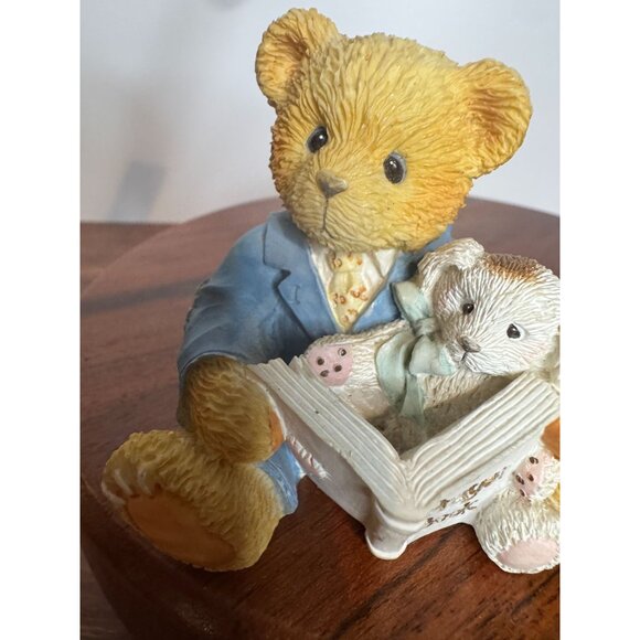 Enesco 1994 Priscilla Hillman Bearstone Figurine – “My Prayer Is For You” - Picture 6 of 7